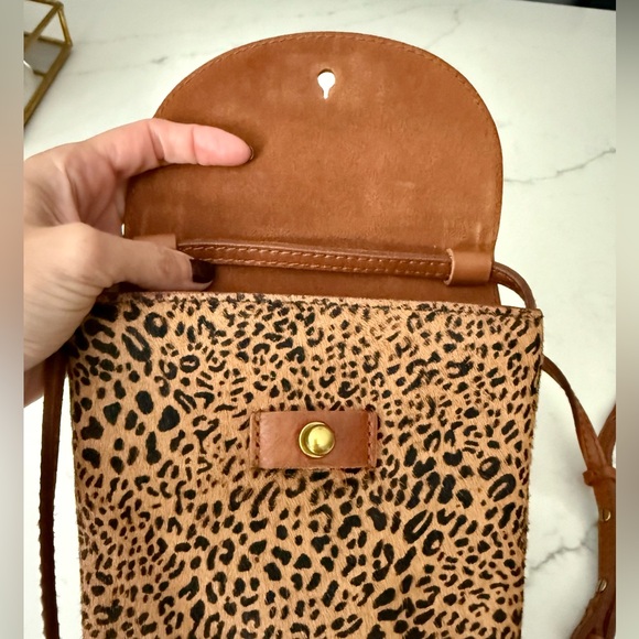 Madewell Leopard Print Crossbody Bag - Picture 8 of 9